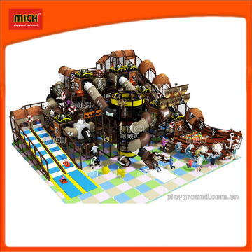 Patented Design Indoor Playground con rodillo de la diapositiva